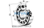 FAG FAG 1309-TVH-C3 Self-aligning ball bearing