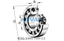 FAG FAG 1305-TVH-C3 Self-aligning ball bearing