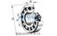 FAG FAG 2219-K-M-C3 Self-aligning ball bearing