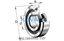 FAG FAG 7603045-TVP Axial angular contact bearing