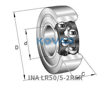 INA INA LR50/5-2RSR Track rollers