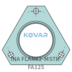 INA INA FLAN62-MSTR-FA125 Flanged housings