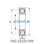 FAG FAG 20220-MB Barrel roller bearings