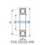 FAG FAG 20226-MB Barrel roller bearings