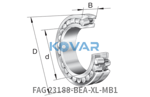 FAG FAG 23188-BEA-XL-MB1 Spherical roller bearings