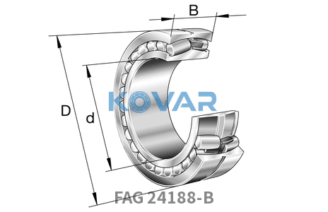 FAG FAG 24188-B Spherical roller bearings