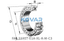 FAG FAG 22317-E1A-XL-K-M-C3 Spherical roller bearings