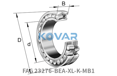 FAG FAG 23276-BEA-XL-K-MB1 Spherical roller bearings