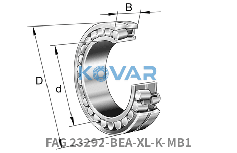 FAG FAG 23292-BEA-XL-K-MB1 Spherical roller bearings