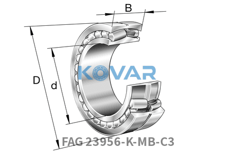 FAG FAG 23956-K-MB-C3 Spherical roller bearings