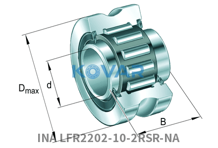INA INA LFR2202-10-2RSR-NA Track rollers