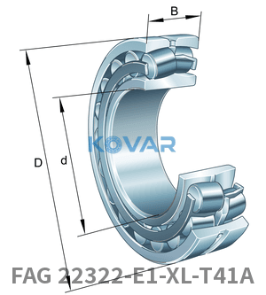 FAG FAG 22322-E1-XL-T41A Spherical roller bearings