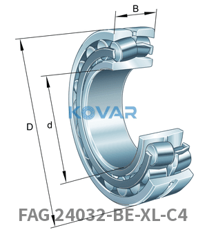 FAG FAG 24032-BE-XL-C4 Spherical roller bearings