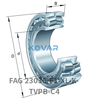 FAG FAG 23036-E1-XL-K-TVPB-C4 Spherical roller bearings