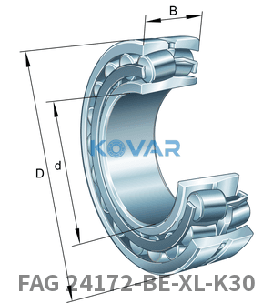 FAG FAG 24172-BE-XL-K30 Spherical roller bearings
