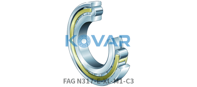 FAG FAG N317-E-XL-M1-C3 Cylindrical roller bearing