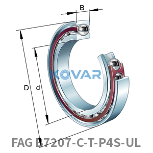 FAG FAG B7207-C-T-P4S-UL Spindle bearings