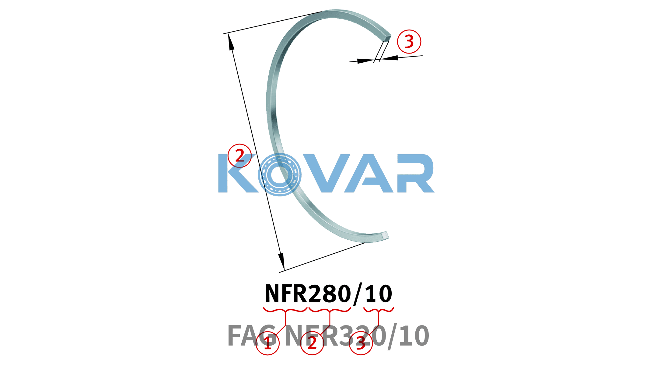 FAG FAG NFR320/10 Locating rings