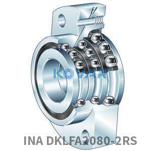 INA INA DKLFA2080-2RS Axial angular contact bearing