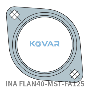 INA INA FLAN40-MST-FA125 Flanged housings