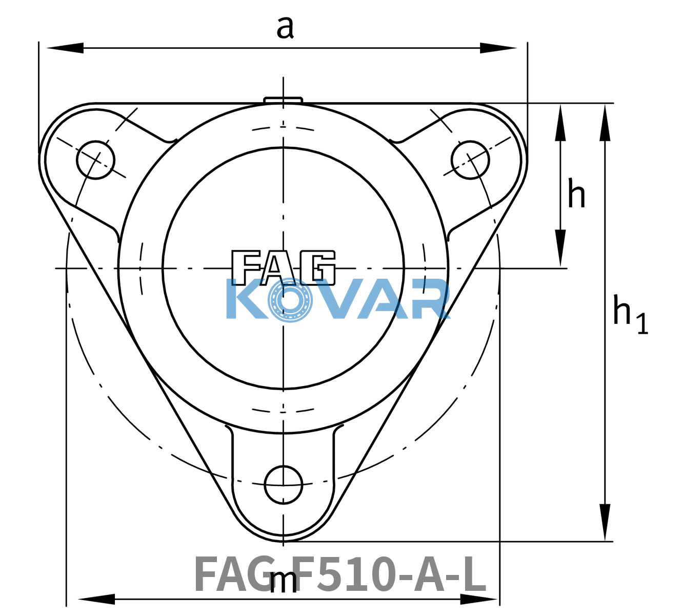 FAG FAG F510-A-L Flanged housings