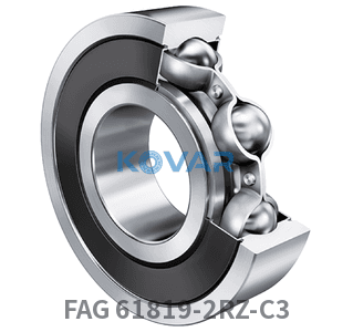 FAG FAG 61819-2RZ-C3 Deep groove ball bearings