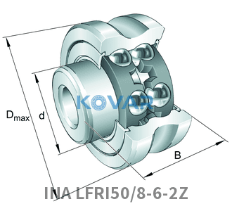 INA INA LFRI50/8-6-2Z Track rollers