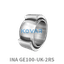 INA INA GE100-UK-2RS Radial spherical plain bearing