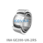 INA INA GE200-UK-2RS Radial spherical plain bearing