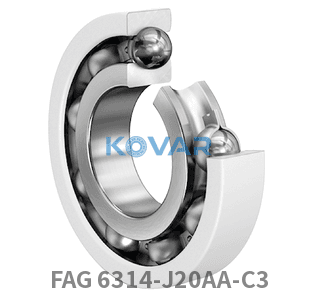 FAG FAG 6314-J20AA-C3 Deep groove ball bearings
