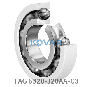 FAG FAG 6320-J20AA-C3 Deep groove ball bearings