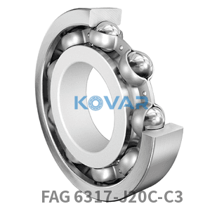 FAG FAG 6317-J20C-C3 Deep groove ball bearings