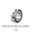 FAG FAG 3210-BD-XL-2HRS-C3 Angular contact ball bearing