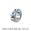 FAG FAG 3204-BD-XL-2Z-C3 Angular contact ball bearing