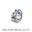 FAG FAG 3206-BD-XL-2Z-C3 Angular contact ball bearing