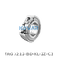FAG FAG 3212-BD-XL-2Z-C3 Angular contact ball bearing