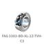 FAG FAG 3303-BD-XL-2Z-TVH-C3 Angular contact ball bearing