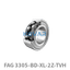 FAG FAG 3305-BD-XL-2Z-TVH Angular contact ball bearing