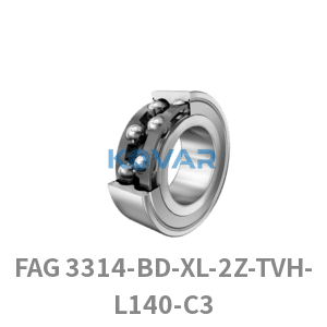 FAG FAG 3314-BD-XL-2Z-TVH-L140-C3 Angular contact ball bearing
