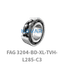 FAG FAG 3204-BD-XL-TVH-L285-C3 Angular contact ball bearing