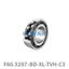 FAG FAG 3207-BD-XL-TVH-C3 Angular contact ball bearing