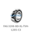 FAG FAG 3208-BD-XL-TVH-L285-C3 Angular contact ball bearing