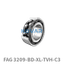 FAG FAG 3209-BD-XL-TVH-C3 Angular contact ball bearing