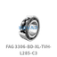 FAG FAG 3306-BD-XL-TVH-L285-C3 Angular contact ball bearing