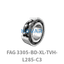 FAG FAG 3305-BD-XL-TVH-L285-C3 Angular contact ball bearing