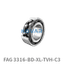 FAG FAG 3316-BD-XL-TVH-C3 Angular contact ball bearing