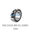 FAG FAG 3316-BD-XL-2HRS-TVH Angular contact ball bearing