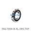 FAG FAG 7004-B-XL-2RS-TVP Angular contact ball bearing