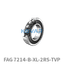 FAG FAG 7214-B-XL-2RS-TVP Angular contact ball bearing