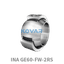 INA INA GE60-FW-2RS Radial spherical plain bearing